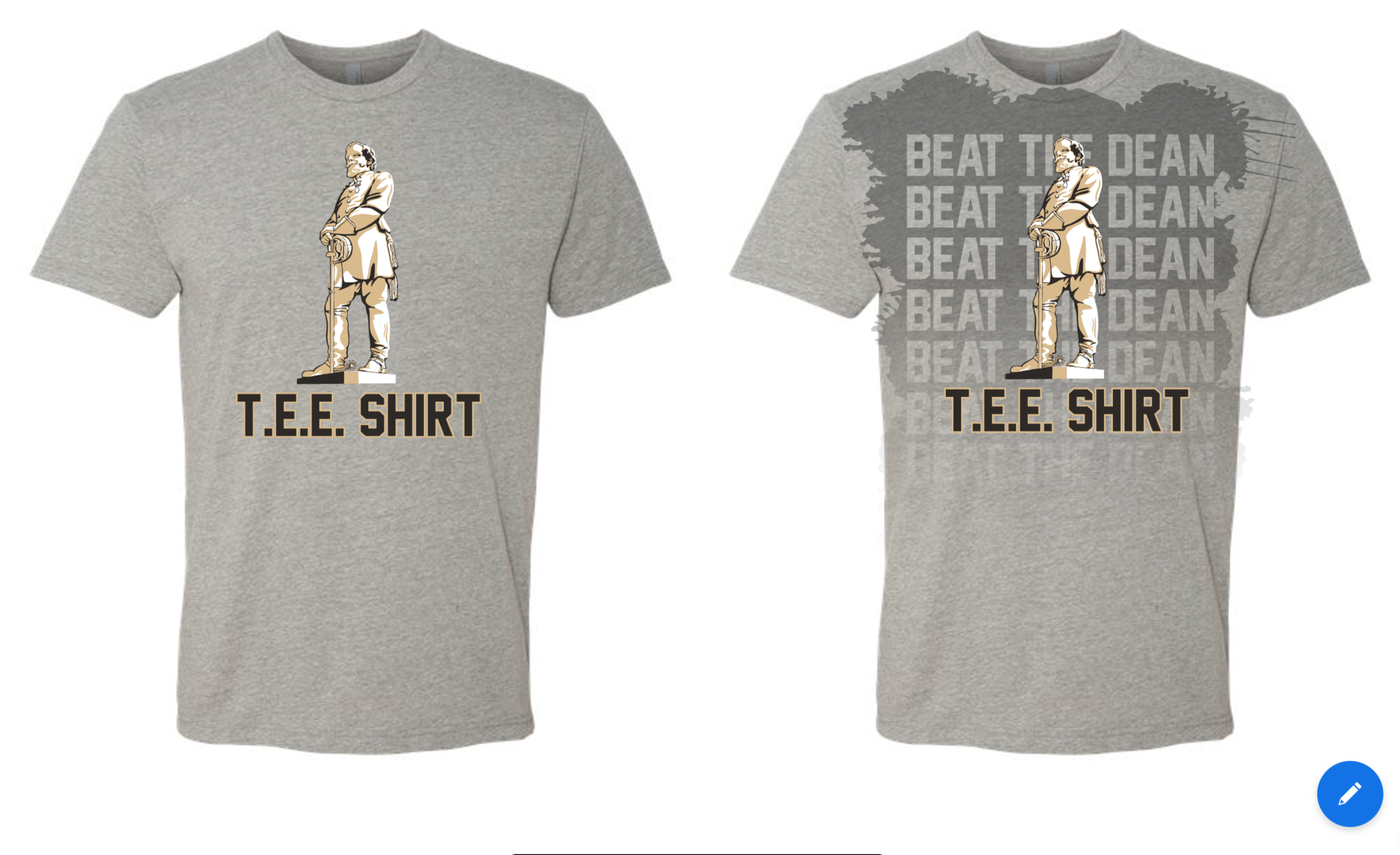 BEAT THE DEAN T.E.E. Shirt (Officially Licensed by USMA)